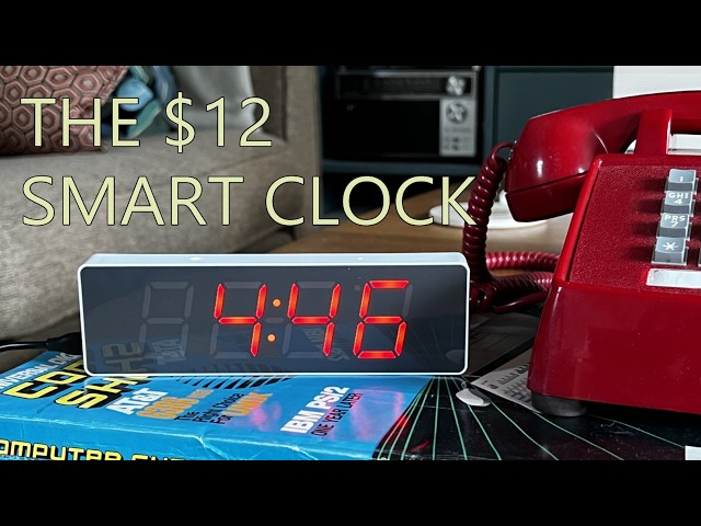 Let's make this cheap Wi-Fi clock awesome
