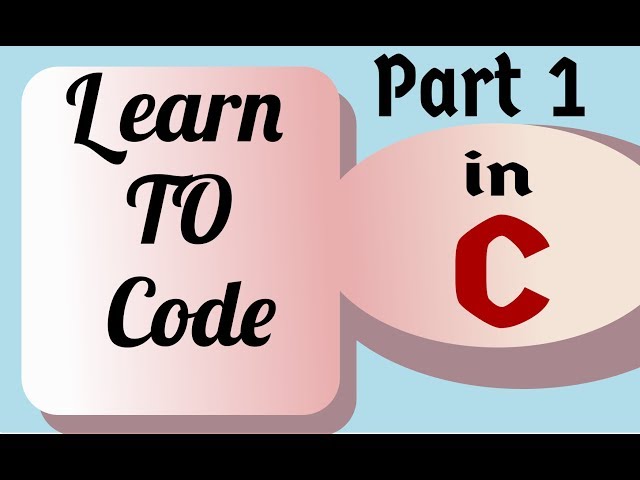 C programming tutorial for beginners #1 | Learn to code in C