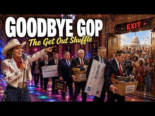 Goodbye GOP (The Get Out Shuffle) | Funny Political Dance Parody | Anti-MAGA Satire