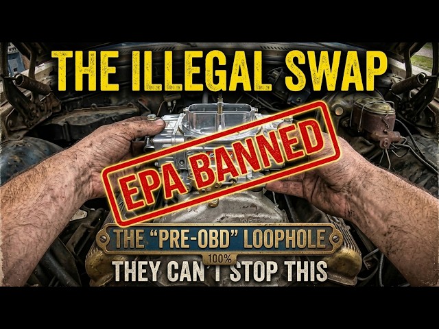 The "Illegal" Engine Swap the Government Doesn't Want You to Do
