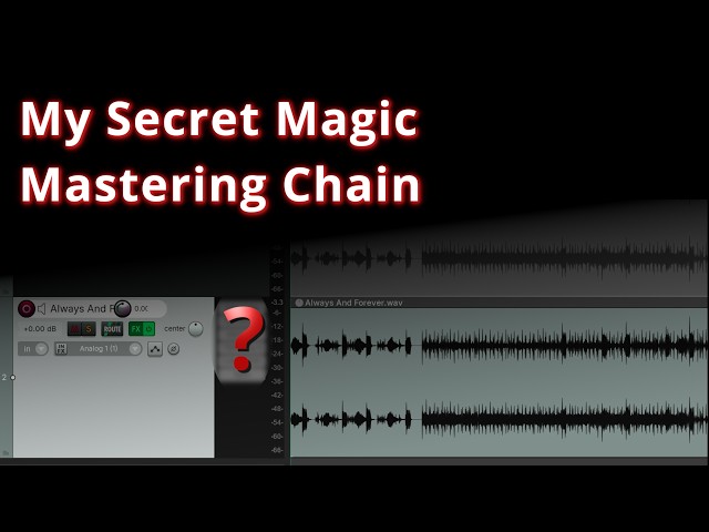 How to (Maybe) Master Your Own Mixes
