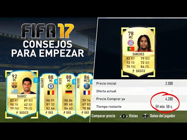 FIFA 17 | CONSEJOS PARA EMPEZAR - CATÁLOGO, TRADEO & SQUAD BUILDING CHALLENGES