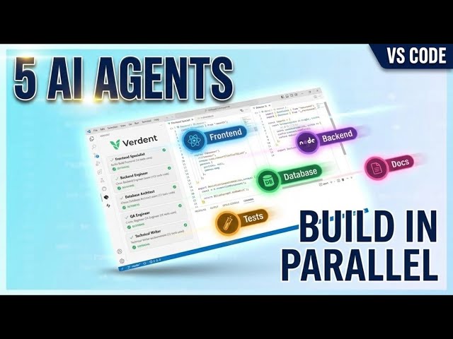 I Built a Full-Stack App in 8 Minutes Using 5 AI Agents | Verdent Parallel Development