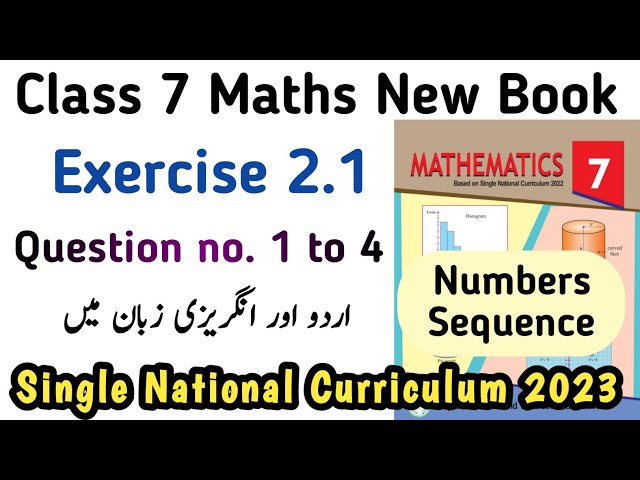 Class 7 Math Unit 2 Exercise 2.1 New Book | Chapter 2 Ex 2.1 Question no. 1 to 4 PTB | Learning Zone