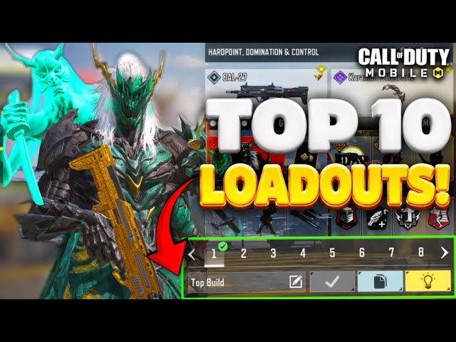 TOP 10 GUNS LOADOUT IN COD MOBILE SEASON 5 | TOP META GUNS OF SEASON 5