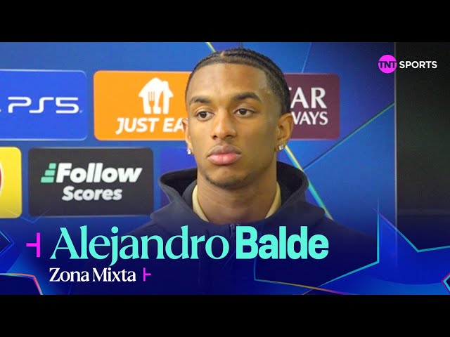 ALEJANDRO BALDE: "LAMINE YAMAL ES DE LOS MEJORES DEL MUNDO" | BARCELONA 4-0 BVB | CHAMPIONS LEAGUE