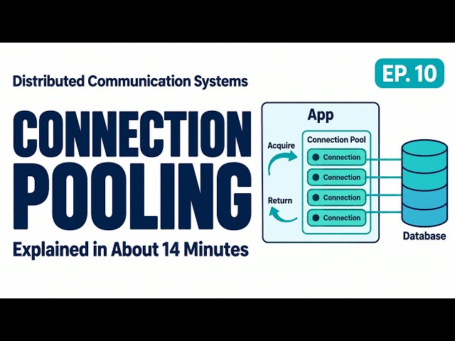 Ep. 10: Connection Pooling Explained in About 14 Minutes