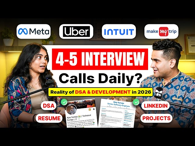 The Reality of DSA and Development in 2026! Hiring Market Trends in 2026 for Software Engineers 😨