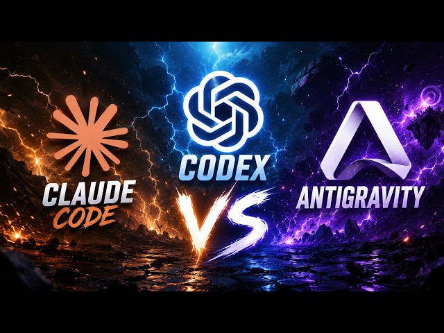 Which coding assistant works best for a real-world problem? Claude Code vs. Codex vs. Antigravity
