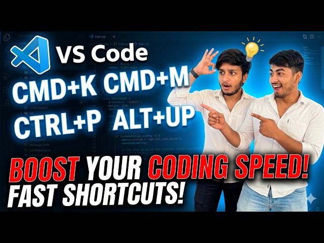 VS Code Shortcuts That Will Make You Code 10x Faster