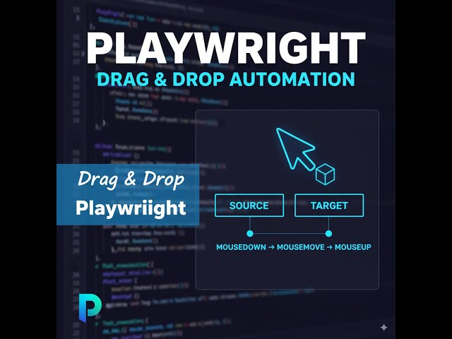 Drag and drop in playwright