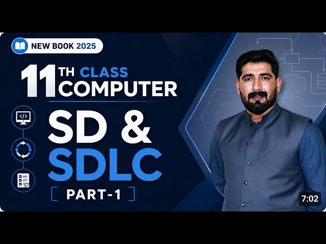 11th Class Computer Ch 1 | Software Development, Software Development Life Cycle [Part_1]