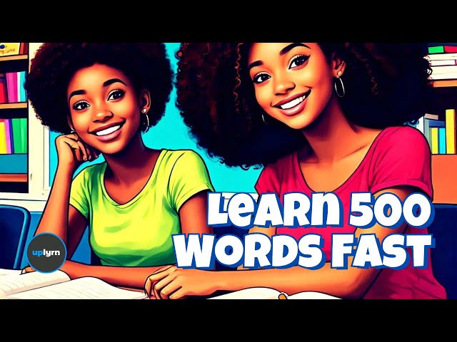 Master 500 Basic English Words in Record Time