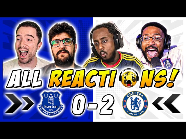 Chelsea and Rivals & Haters Fan Reactions to Everton 0-2 Chelsea | Premier League Fan Reactions