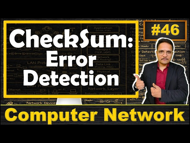 Checksum: An Essential Error Detection Technique in Computer Networks