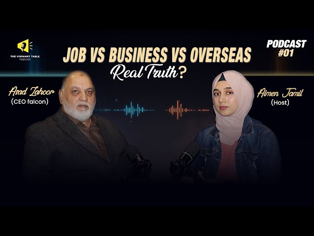 Youth’s Biggest Confusion: Business, Job or Overseas? | Pakistan Youth Mindset & Success Podcast