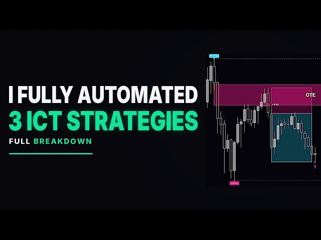 I Fully Automated 3 ICT Strategies (Full Breakdown)