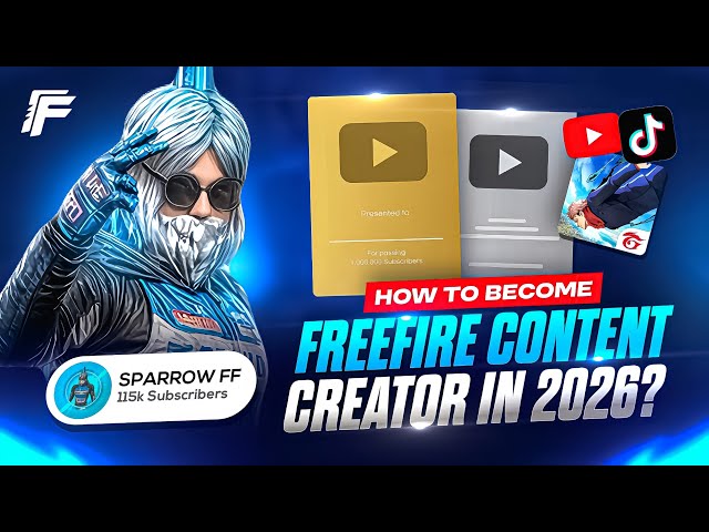 How to Become A Free Fire Content Creator in 2026 🔥 | Complete Roadmap 💥