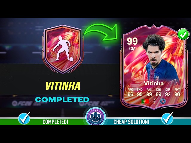 99 FUTTIES Vitinha SBC Solution - Cheap Solution & Tips - FC 26