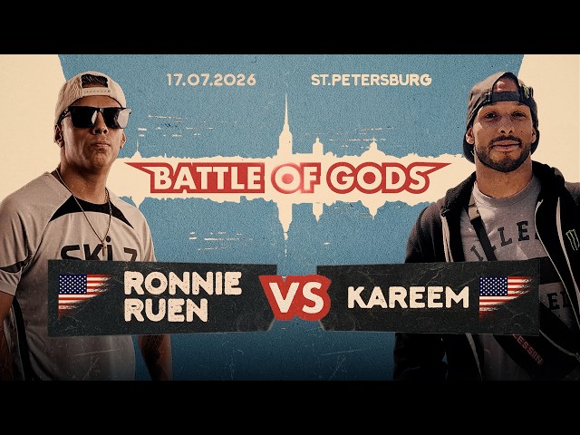 Ronnie Ruen vs Kareem || Battle of the Gods 2026