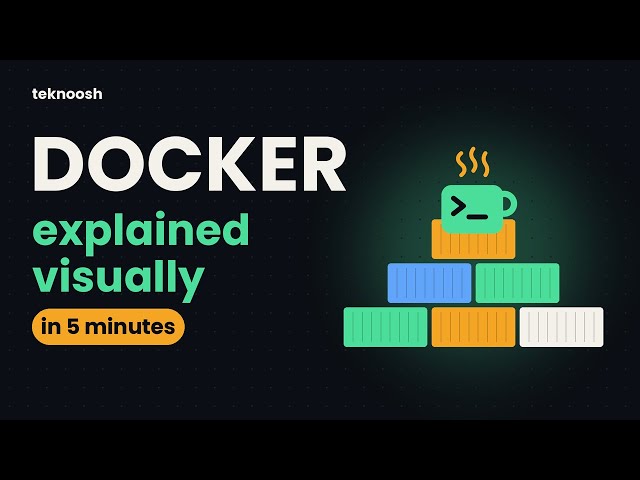 Docker Explained Visually (in Under 5 Minutes)