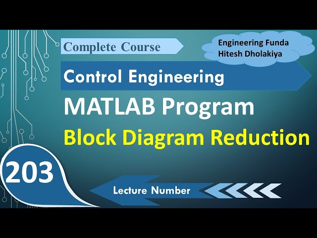 MATLAB Tutorial: Block Diagram Reduction Techniques