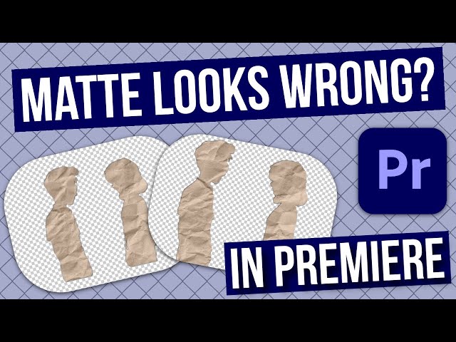 Why Track Matte Key Shrinks or Scales Your Clip in Premiere Pro