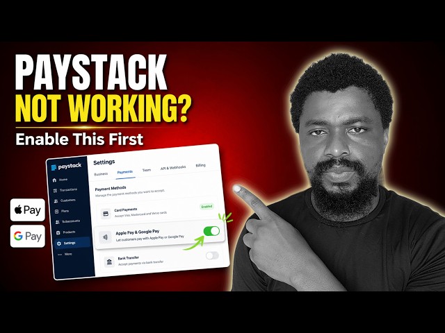 How to Accept Apple Pay & Google Pay on Paystack (Nigeria)