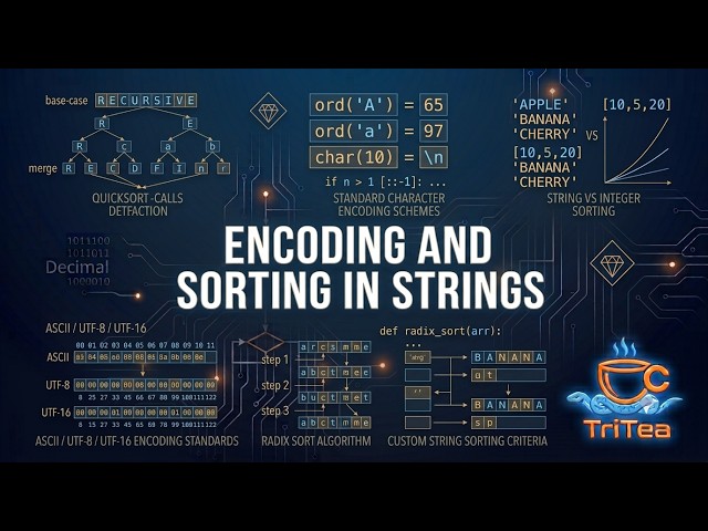 Sorting in String: Alphabetical Ordering & Encoding