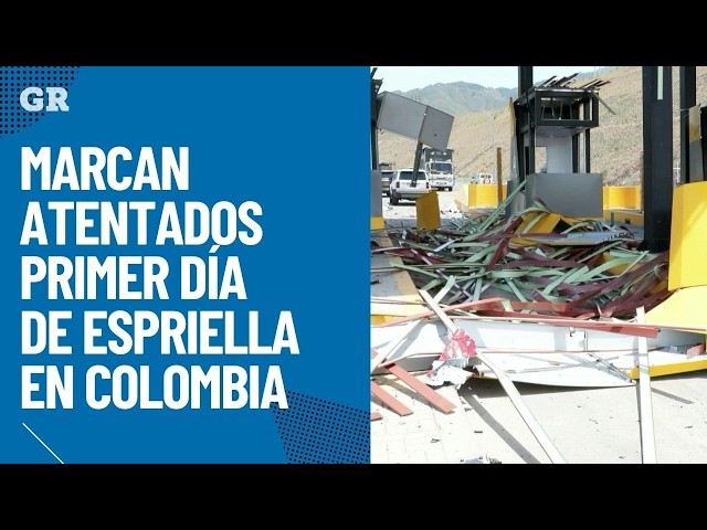Bombings mark first day of de la Espriella's administration in Colombia