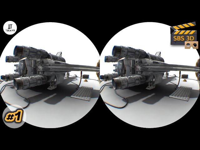 Rogue One: Missão RV do X-wing  [PS VR] - VR SBS 3D Video