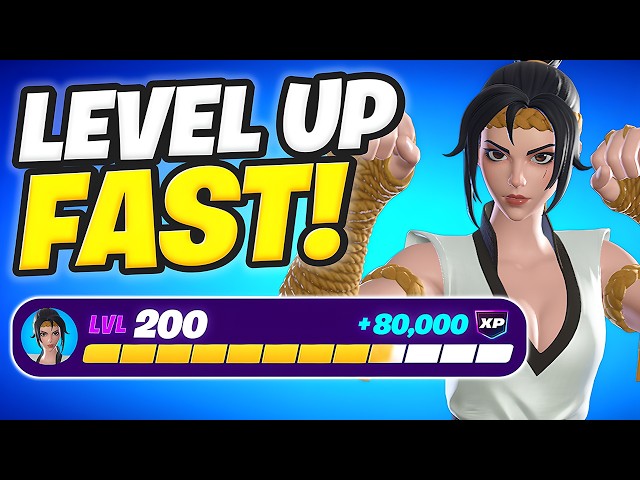 INSANE *NO TIMER* AFK Fortnite XP Map To LEVEL UP FAST in Fortnite CHAPTER 7 SEASON 4!