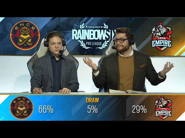 Ence Esports vs. Team Empire | Map Consulate | Siege Pro League Season 9 EU (01/11/2019)