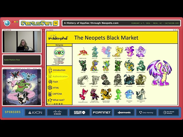 CC14: A History of AppSec through Neopets.com