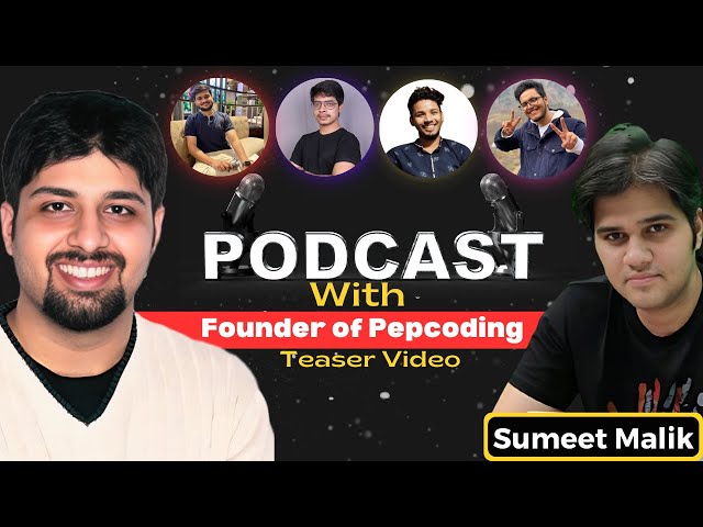 Unveiling the Future of Software: Insights from Sumeet Malik, Founder of Pepcoding
