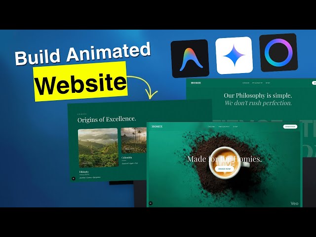 I built a Luxury storytelling website under 10 Minutes using Google’s Antigravity (0 coding)