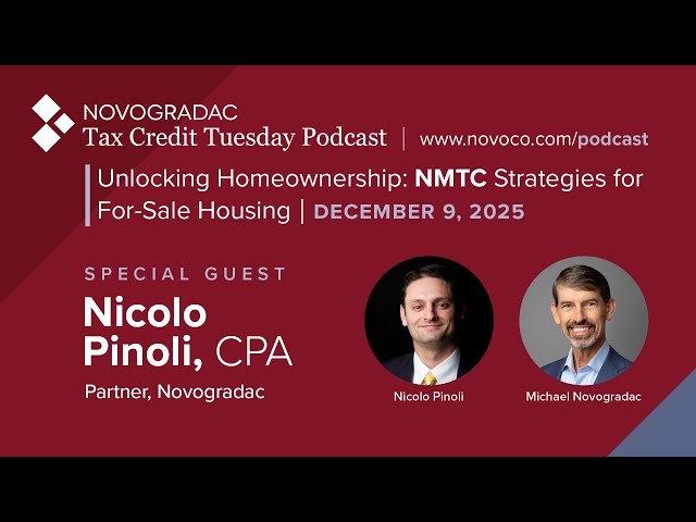 Dec  9, 2025  Unlocking Homeownership  NMTC Strategies for For Sale Housing