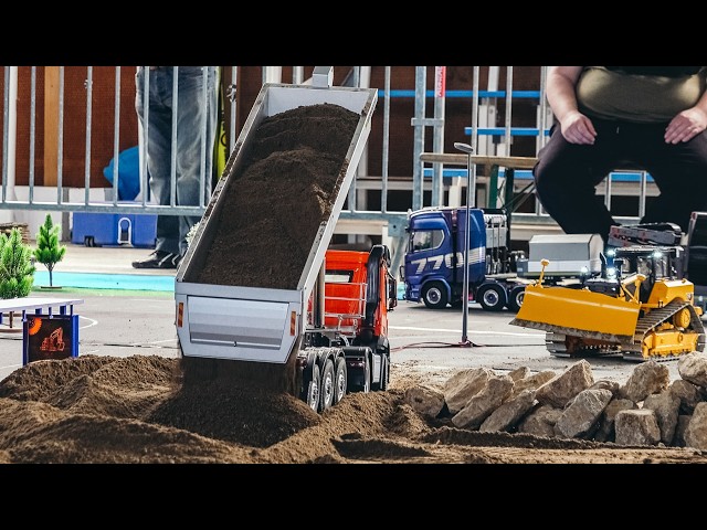 From Quarry to Road: Complete RC Construction Site in Action!