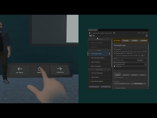 VR Classroom Simulation Template