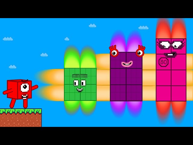 Finish the pattern ? Number 1 vs ALL the Giant Block in Super Mario bros