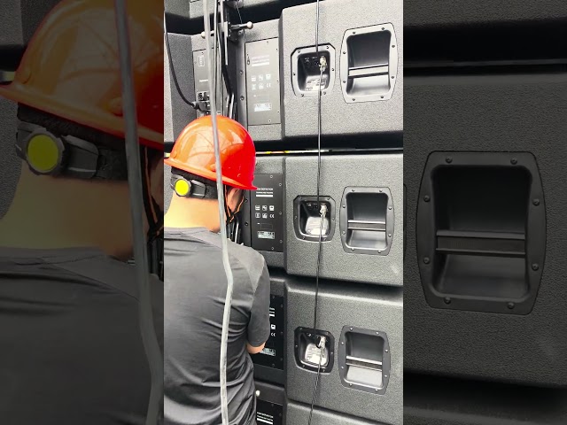 Admark double 15 inch active line array #Linearray #proaudio #dj #loudspeaker #audio #Subwoofer