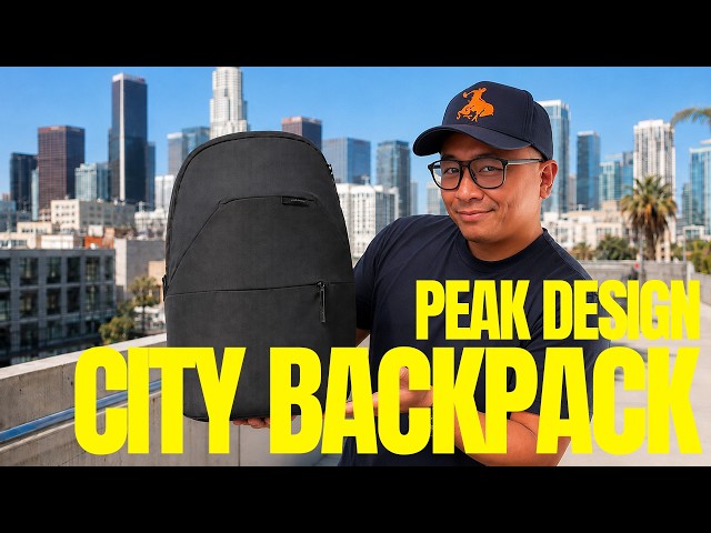 The Peak Design Bag for People Who Don't Hike (City Backpack 22L)
