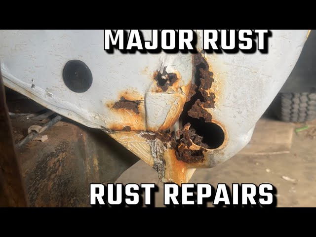 TOYOTA CAB CORNER RUST REPAIRS/EP8