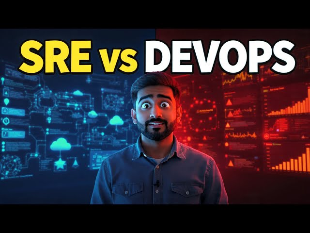 SRE vs DevOps - Explained with Real Production Examples