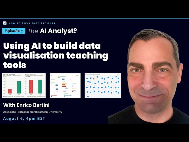 Using AI to build data visualisation teaching tools