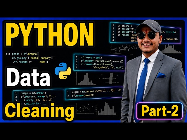 Data Cleaning in Python Part - 2 | Complete Pandas Data Cleaning Tutorial for Beginners