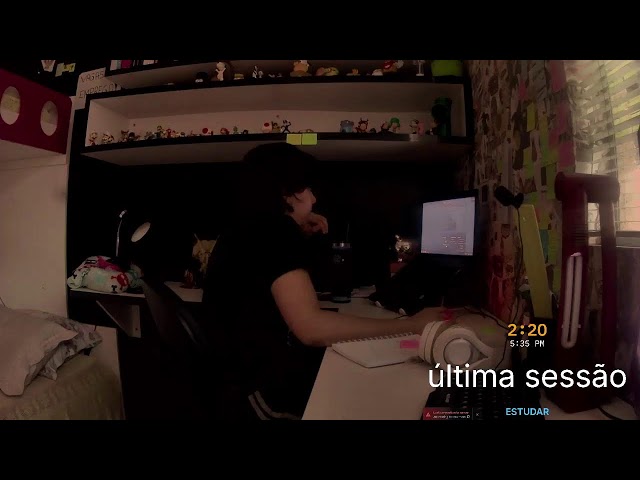 Estude comigo | 8 horas | lofi | POMODORO 60/10