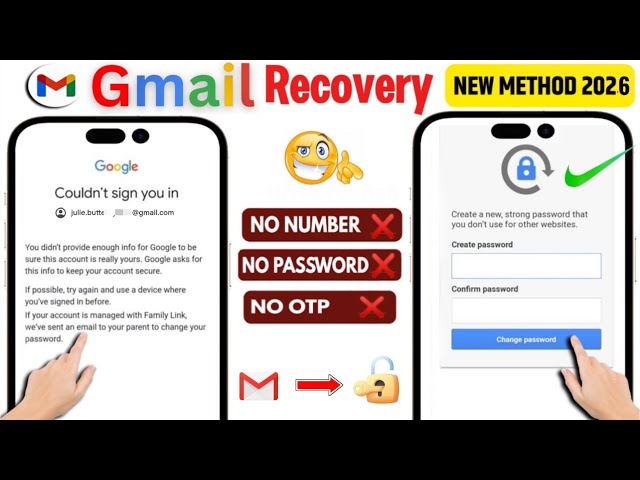 How to recover Gmail account || Google account recovery || Gmail account recovery 2026