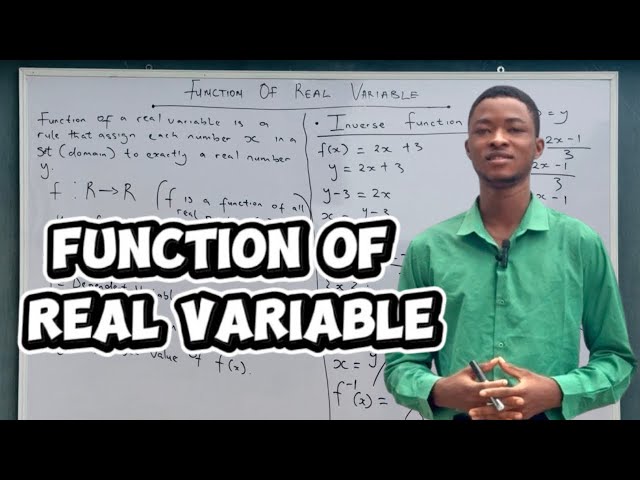 Functions of a Real Variable – The Part Everyone Gets Wrong