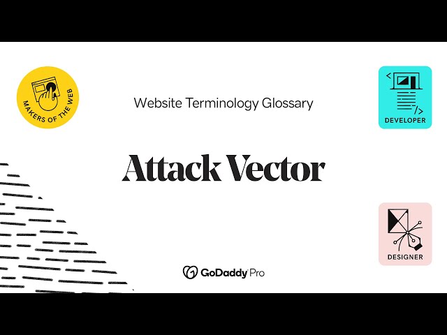 Attack vector Explained | Web Pro Glossary - Website Security Vol. 1